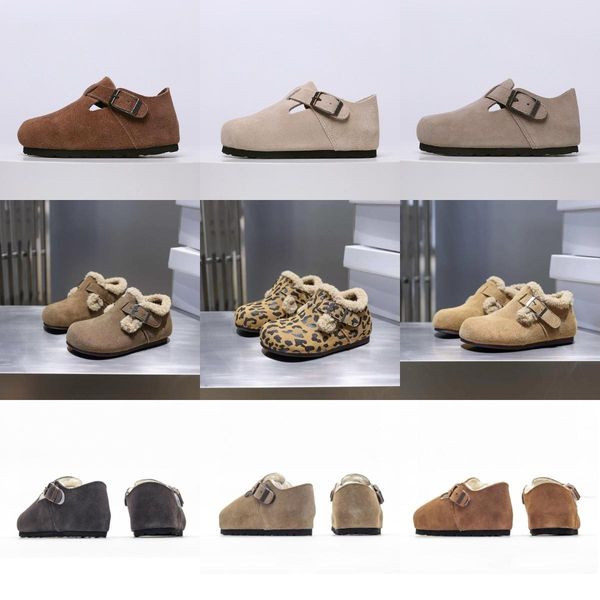

Designer Kids Fashion fut wool Slides Toddlers Infants Children Slide Sandals Slippers White Black Desert Sand Bone Resin Sandals 11, Color#9