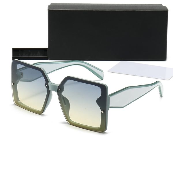 

woman man designer sunglasses mens sunglasses square glasses full-frame sun glasses fashion goggle lettter TOP