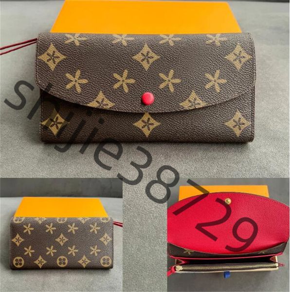 

M30271 Womens Mens fashion Wallet coin Card Holders Luxurys Genuine Leather summer travel mirror quality 4 card slots purses lady Designers, Pink