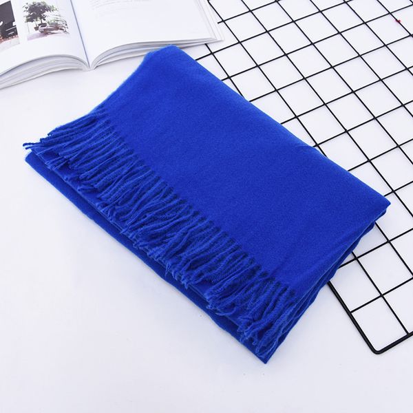 

10711 Unisex cashmere scarf embroidery for keeping warm when going out