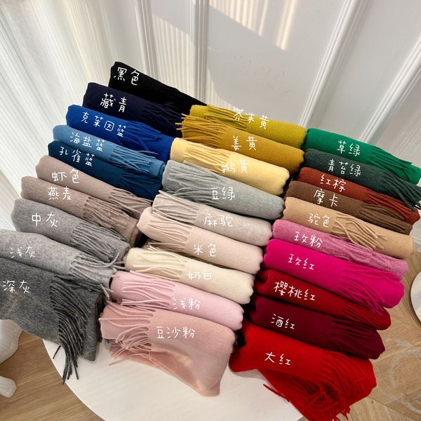 

Forest style wool scarf student versatile solid color warm scarf --87628
