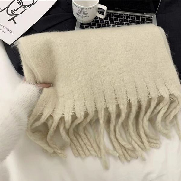 

Solid color atmosphere scarf girls new winter scarf --850311