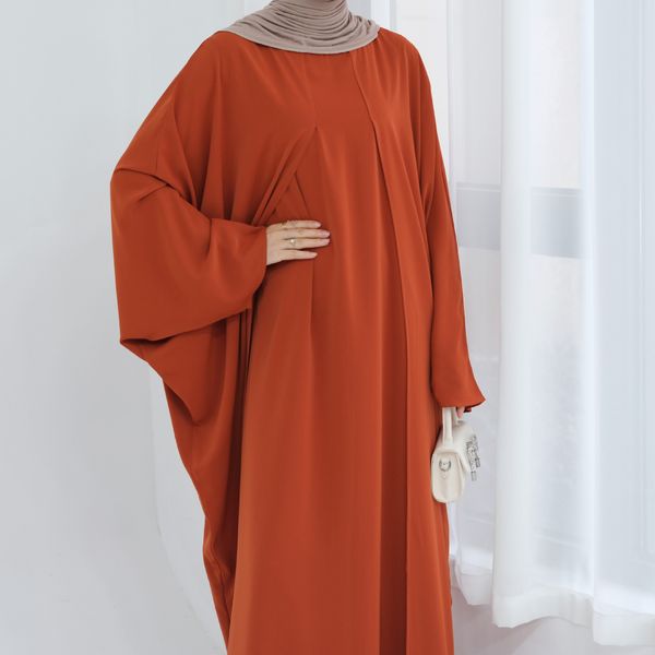 

LU66235 Plus size women's bat dress 2025 spring and summer new style, Gray