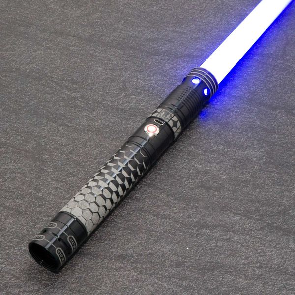 Neo Pixel Proffie Smooth Swinging PlayerUnknowns Role Playing Toy Power Explosion Machine Laser Sabre 28 Font Bluetooth Program Editing W241218