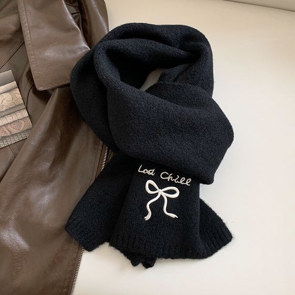 

Korean style fringed mohair versatile striped thickened scarf --846722