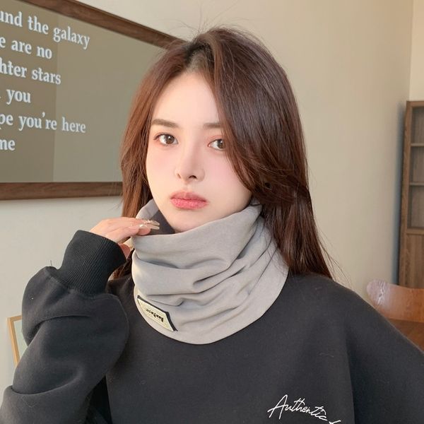 

1-685 Thick Warm Shawl Scarf - Dual Purpose Student Accessory