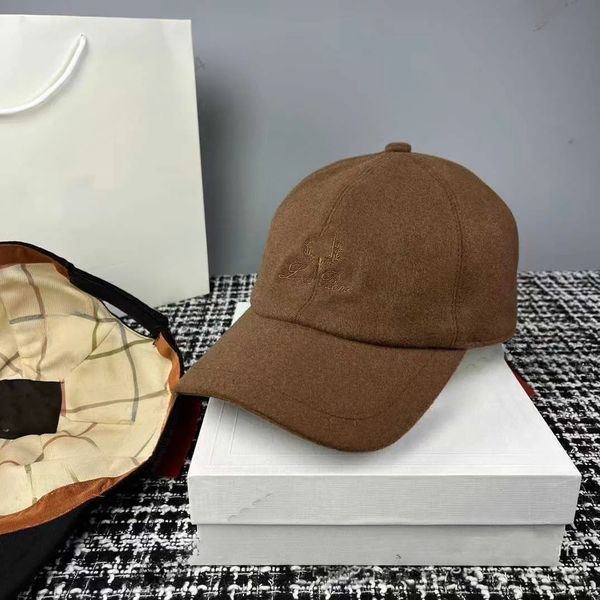 

Womens Ball designer Mens Caps Fashion Baseball Cap loro cotton piana cashmere fitted autumn snapback embroidery beach hats, Green