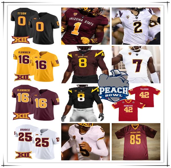 

Sam Leavitt ASU College Football Jersey Cam Skattebo Jordyn Tyson Myles Rowser Javan Robinson Keyshaun Elliott Xavion Alford Xavier Guillory Kyson Brown Tillman 4X, Men black style