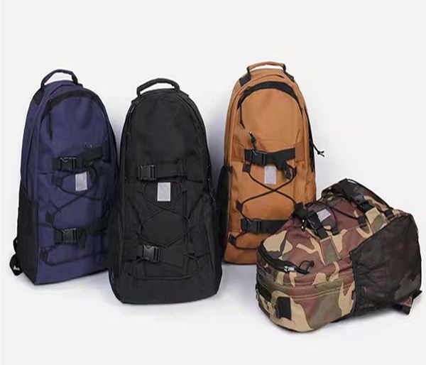 

2025 Fashion Trendy Hiking Sports Backpacks Waterproof Nylon Student Outdoor Bags Lightweight Backpacking Back Pack 4 Colors, Camouflage green style
