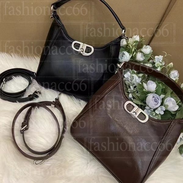 

Suede And Leather Soft Hobo Underarm bag Designer Handbags High Quality Shoulder Fashion Crossbody Bags Women Tote Bag, Chocolate