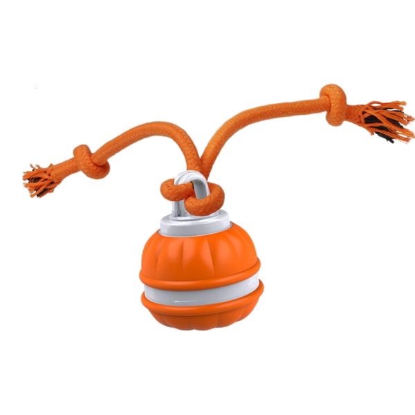 

Electric Dog Leash Toy With Built-in Bird Sound Stimulation Suitable For Puppies,cat, Orange