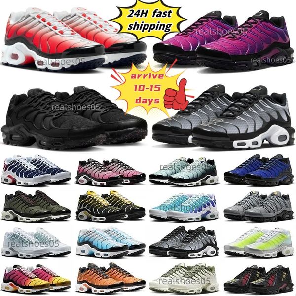

2025 Eur 47 48 Top Fashion Men Plus Tn Running Shoes Big Size Us 13 14 Rebellious Naples Summer Palm Trees Green Oreo Mens Women Dhgate Tns Platform Trainers Sneakers, Black