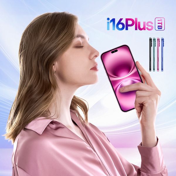 New i16 Pro High-end Mobile Phone 7.3 HD Screen Smartphone 5G 64-bit octa-core3 Android 13 phone 16G+1TB dual SIM
