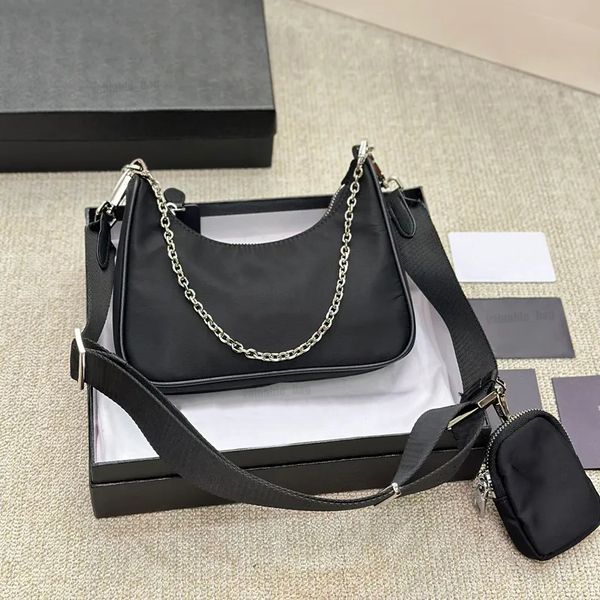 

Designer Bag Shoulder Bag Crossbody Handbag Tote Women's Leather Black Classic Handbag Tassel Messenger Purse Old Flower Canvas with Leather Trim Underarm Bag