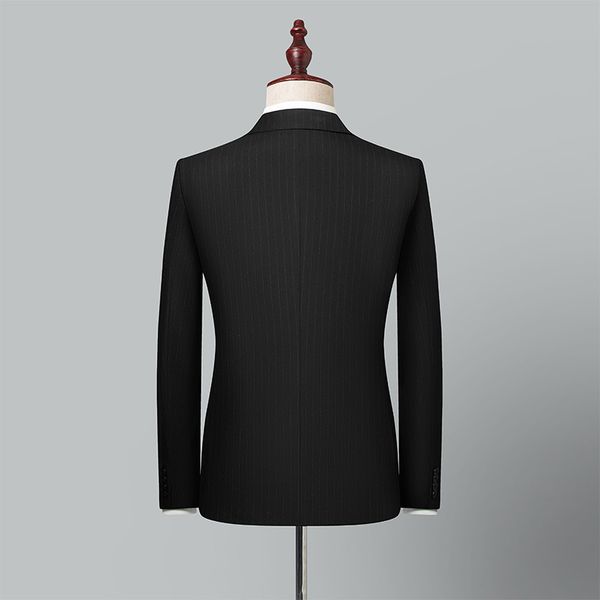 S1222Three-piece suit Korean style groom wedding dress formal British style business casual