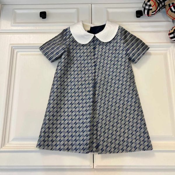 

kids designer clothes Party Wear Drawing Easy Girls yellow birthday parties Flower pleated skirt girl lapel dressshirt brand Printing dresses big girls, Brown