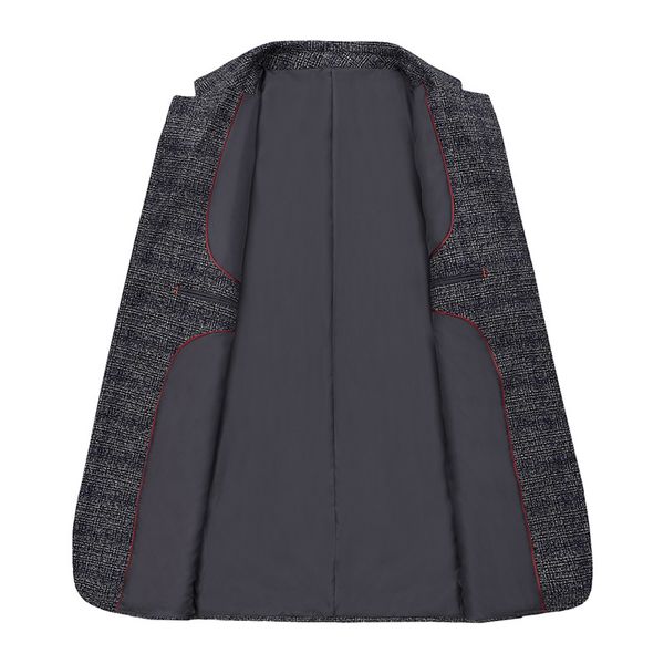 

3064 New wool men' suit jacket high-end business casual, Beige