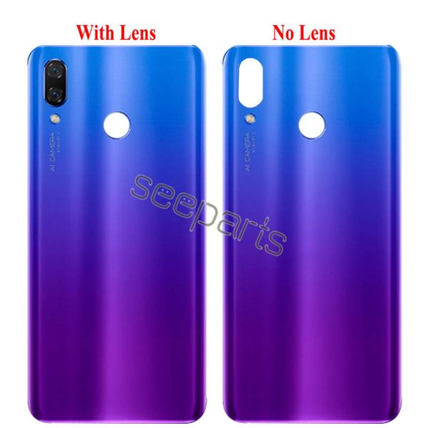 For Huawei Nova 3I Battery Cover Back Glass Nova 3i INE-LX1 Rear Battery Door 2025 Housing Case For Huawei P Smart Plus Battery Cover