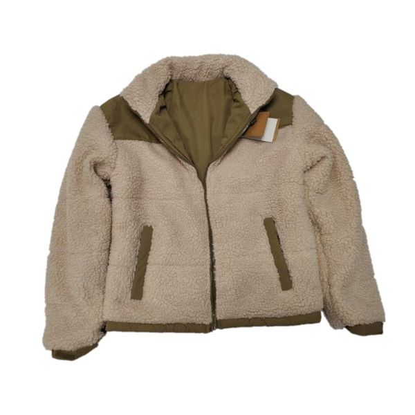 

Womens jacket Fleece Jacket man Faux Shearg Outerwear Coats lambs wool Winter Coat Parka Overcoat Casual plus size XXL Fashion Thick Warm designer clothes, Khaki