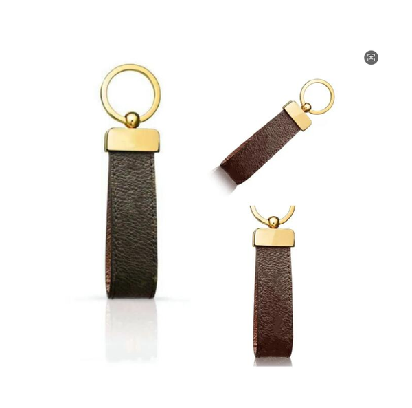 

985 High Quality Keychain Classic Exquisite Luxury Designer Car Keyring Zinc Alloy Letter Unisex Lanyard Gold Black Metal Small Jewelry