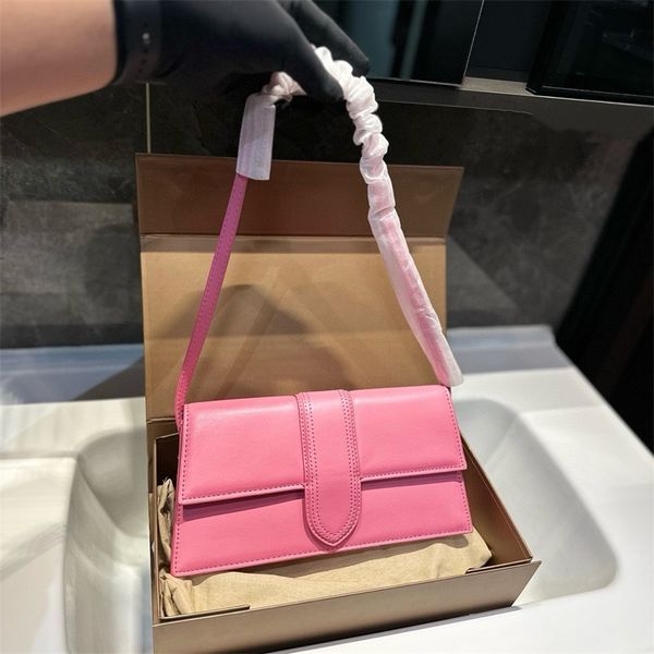

Woman Bambi Shoulder Bags Designer Bag Mini Crossbody Bag Fashion Purses Letter Leather 2 Style TOP, 2 pink(18*6*7cm)