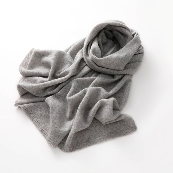 

10751 thread warm neck knitted long scarf cashmere scarf for ladies Korean style autumn and winter