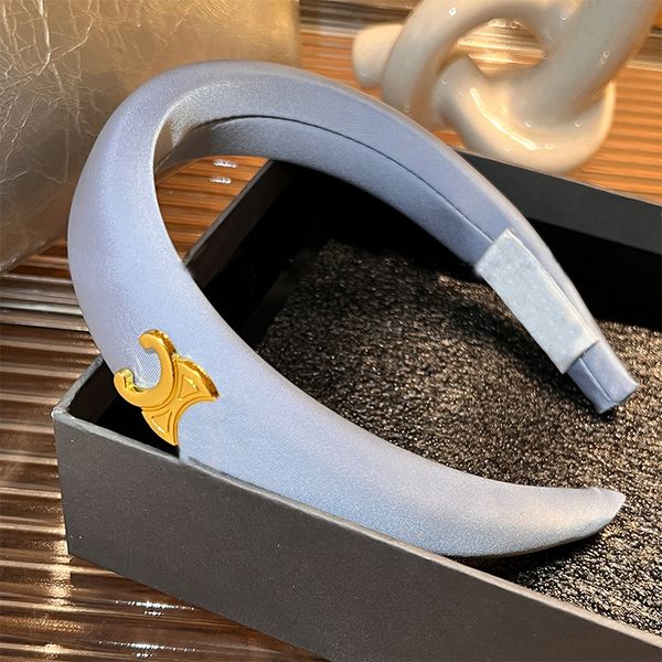 

Designer Letter headbands Wide-brimmed Thicken Spring HeadWrap Cloth Fabric Street Fashion women