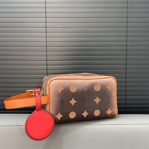

Makeup Bag Designer Men Womens Double Zipper Women Wash Bags Large Capacity Cosmetic Bags Classic Toiletry Bag BFD2412262, Split