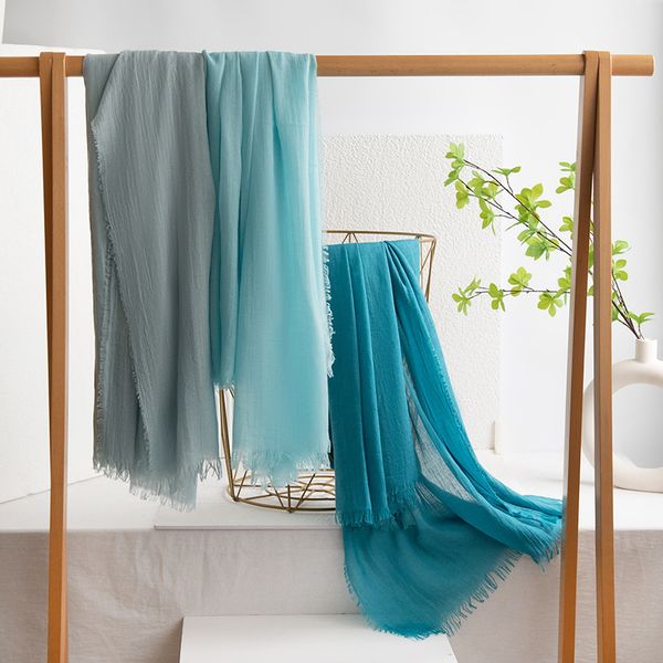 

1-816 Scarf women's autumn and winter new all-match thickened imitation cashmere warm