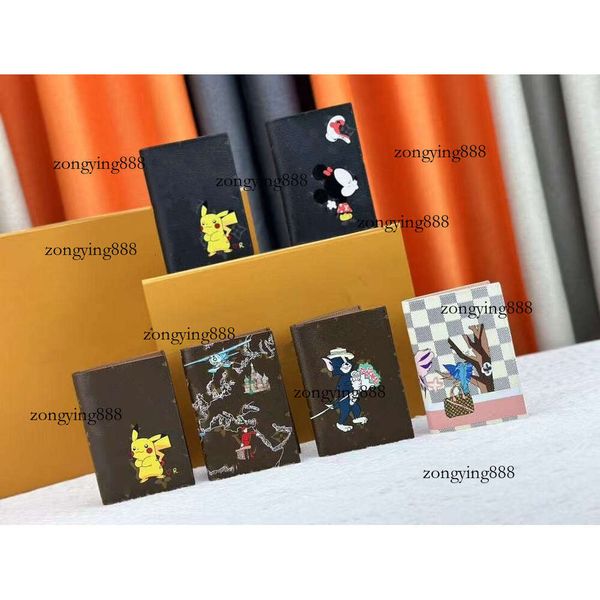 

Designer zippy wallets womens pouch cles short mens coin purse credit card holder small wallet key ring emed cardholder leather bag with box M11, Red