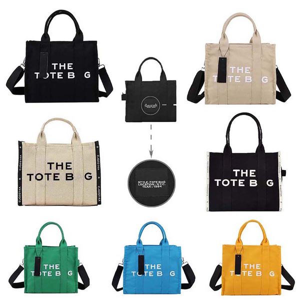 

Designer Tote bag Classic Beach Bag Shopping Handbags Canvas Straw Travel Cross Body Bags Shoulder Purses Large Capacity Used for Commuting School, Colour 12