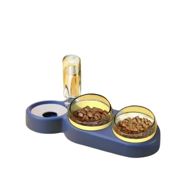 151629 Using memory sponge material as the bottom of the bowl, adaptive cat pushing, always maintaining stability and reducing the risk of tipping over.