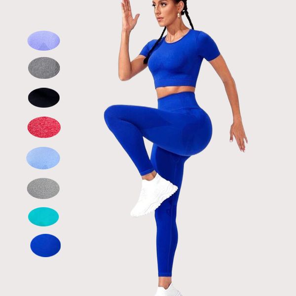 

High end women's yoga aligned tight pants set fitness suit running slim fit without awkward jumping skin buckle tie dye seamless tight shorts training suit, Purple