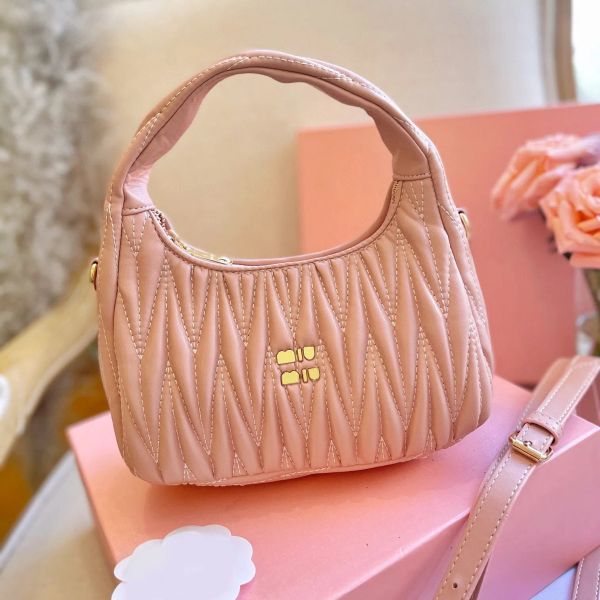 

Designer Evening Bags Women's Handbags Crossbody Bag Clutch Temperament Lovely Lady's Classical Leather Fold Fashion 5 Colors with, Beige