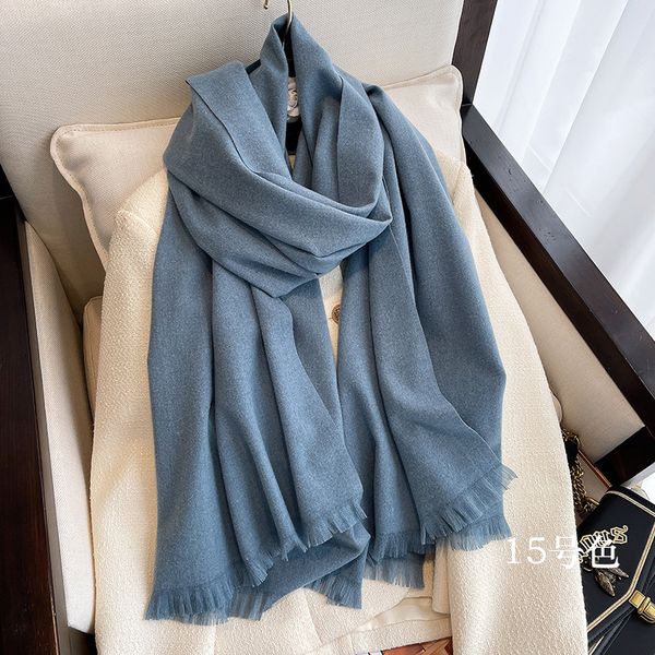 

10772 women's fashion imitation cashmere thickened