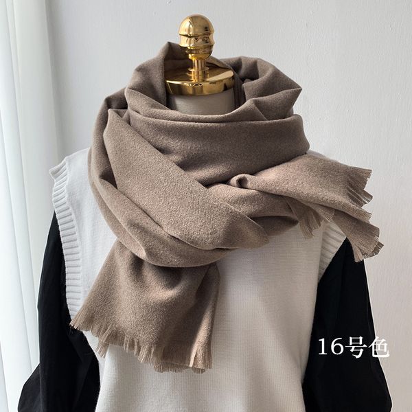 

10767 Women's fashionable imitation cashmere thick scarf