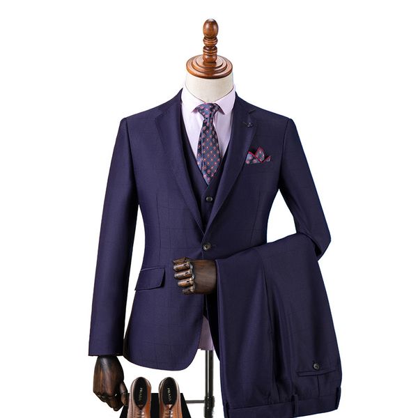 

3686 Slim Fit Men's Suits for Weddings - Elegant Groom & Best Man Attire, Orange