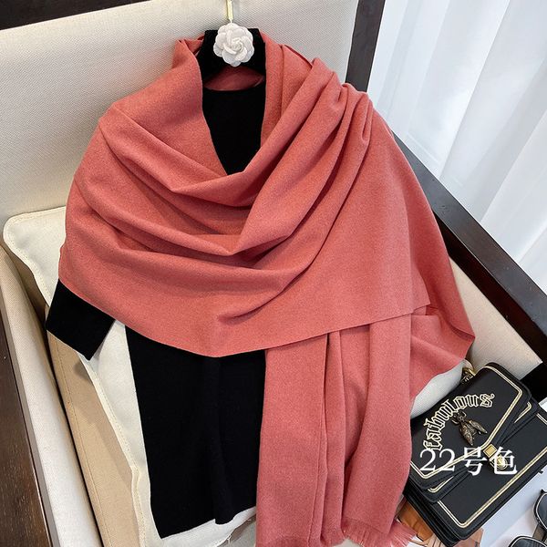 

10779 women's fashion imitation cashmere thickened