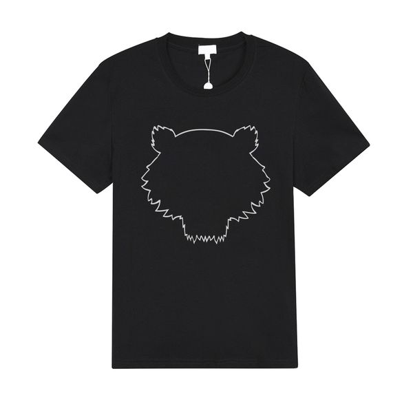 

Men's tshirt Designer T-shirts Women's cotton tiger head Round Neck Luxury Fashion Short sleeves Casual t shirt short sleeves size s-XXXXL, #1
