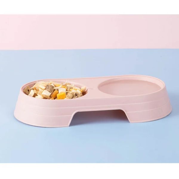 118516 Silicone cat bowls have strong anti-slip properties and strong friction, which can effectively prevent cats from knocking over the bowl when eating