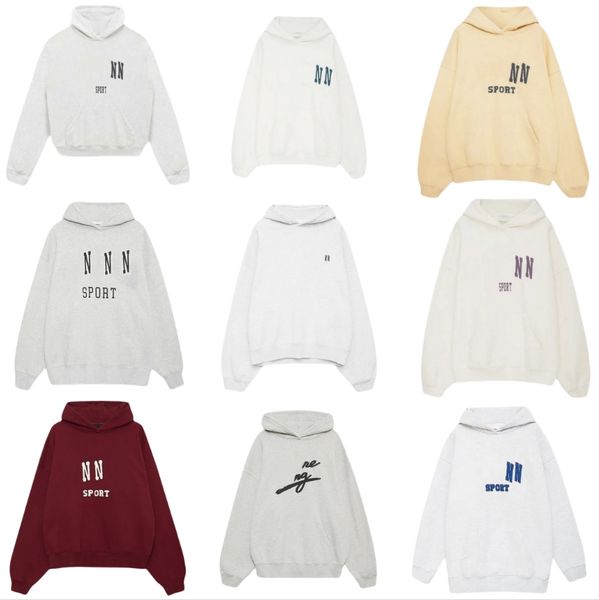 

24AW hoodie tn High Quality Designer Cotton Hooded Sweatshirt New Fashion Classic Hot Letter Print Casual Versatile Long Sleeved Pullover Hoodies Sweater Tops TN, Sky blue