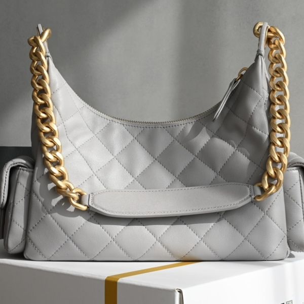 

designer bag highquality moens leather outdoor crossbody bag luxury shoulder bag fashionable leisure bag sports N1, Grey