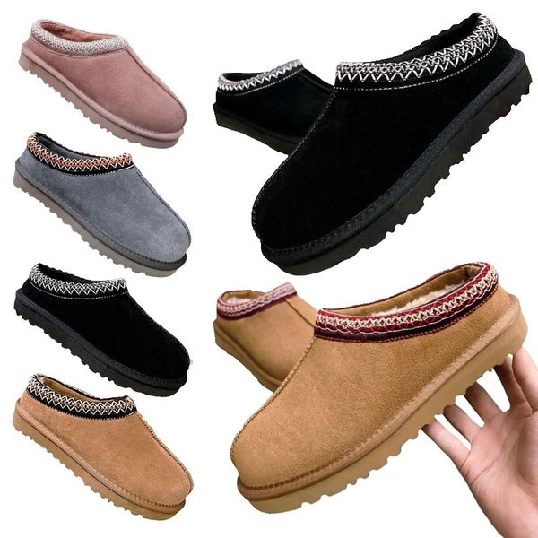 

Australia designer fluffy slipper australia platform slippers ug scuffs wool shoes real leather sheepskin fur classic brand casual women outside slider AAAGGG11, 3# tazz slippers