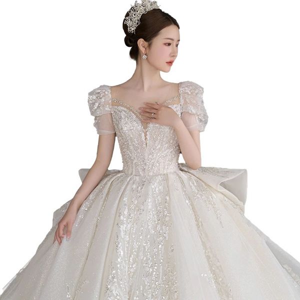 

BB94722 Plus size women's casual dress 2025 spring and summer new style, Gray