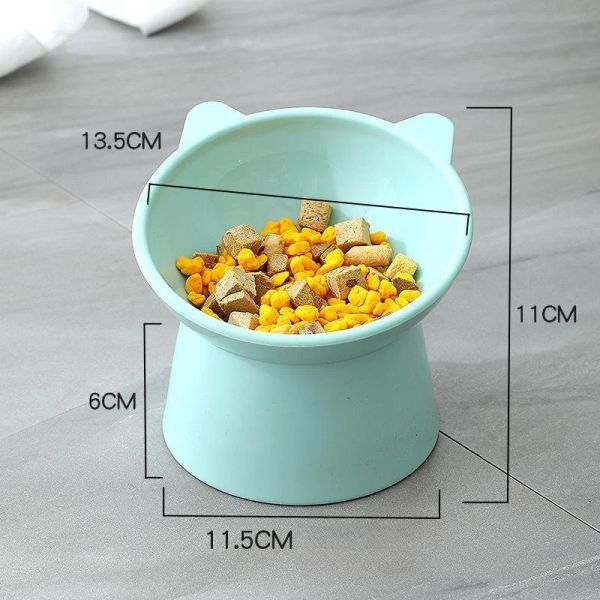 536753 The bowl body adopts a double-layer insulation structure, with an outer layer that is heat-resistant and an inner layer that is insulated to prevent cat
