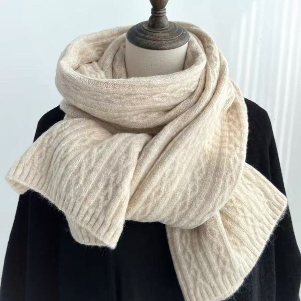 

Winter girl Ins wool high-end scarf --85073