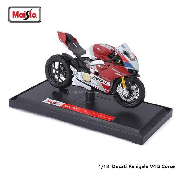 Maisto Ducati Panigale V4 S Corse 1 18 scale alloy motorcycle die-casting model collective level gift toy W241231