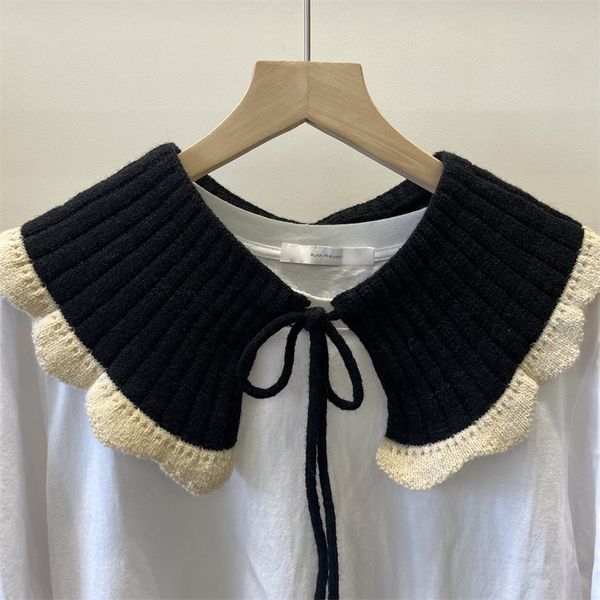 

Neck gaiter fungus edge doll collar scarf --832007