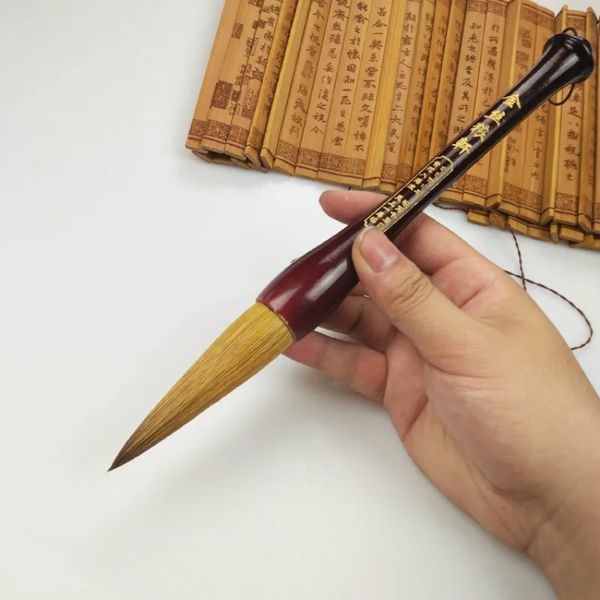 

Chinese Calligraphy Brushes Pen Chinese Painting Brush Landscape Watercolor Painting Weasel and Woolen Multiple Hairs Brush Pen