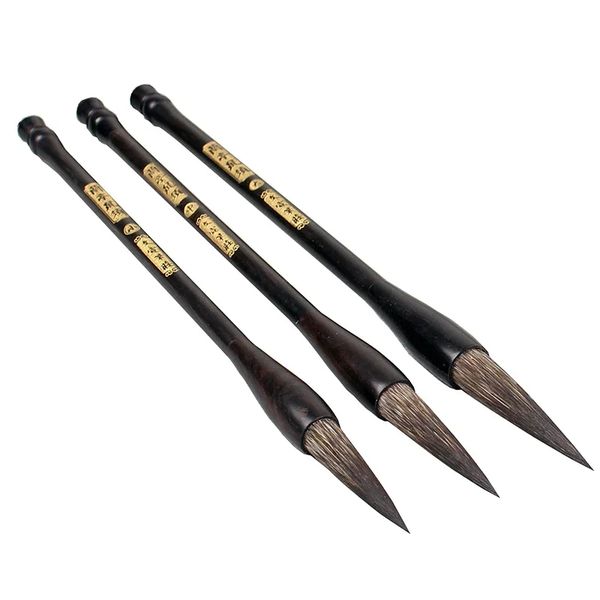 

Top Quality Chinese Calligraphy Brush Pen Set for Mouse Whisker Chinese Writing Painting Brushes Pen Clerical Script Grass Style